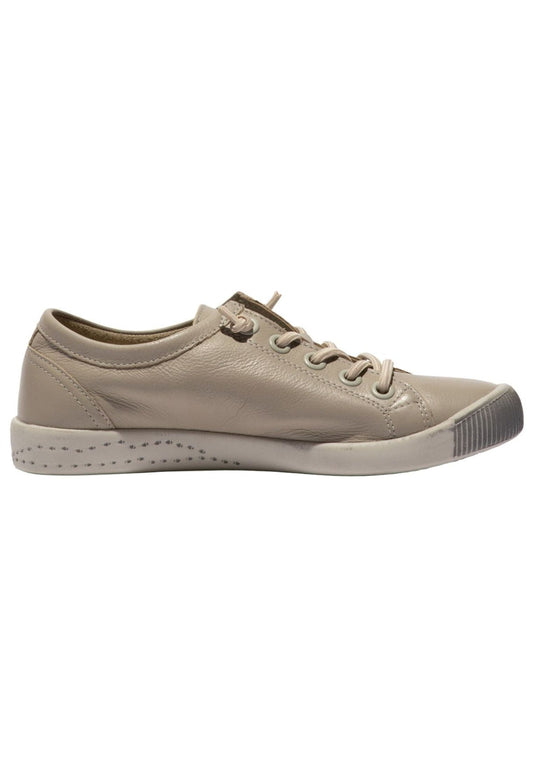 softinos Sneaker Leder Beige/Grau