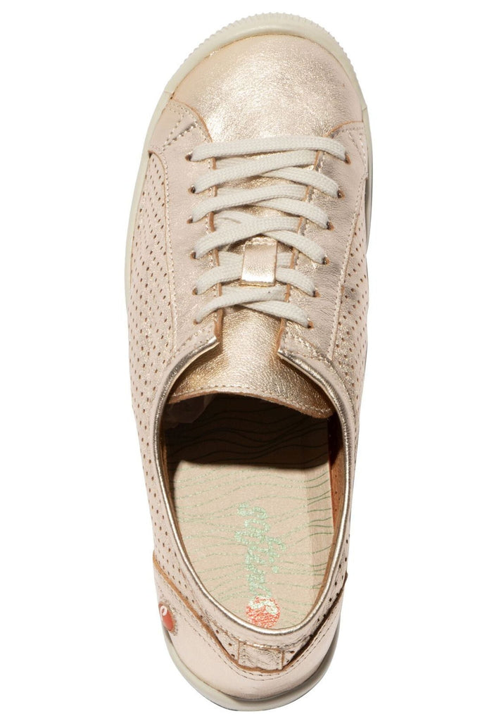 softinos Sneaker Leder Champagne