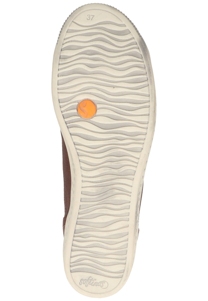 softinos Sneaker Leder Cognac