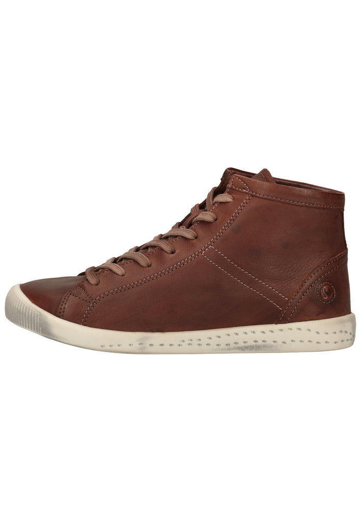 softinos Sneaker Leder Cognac