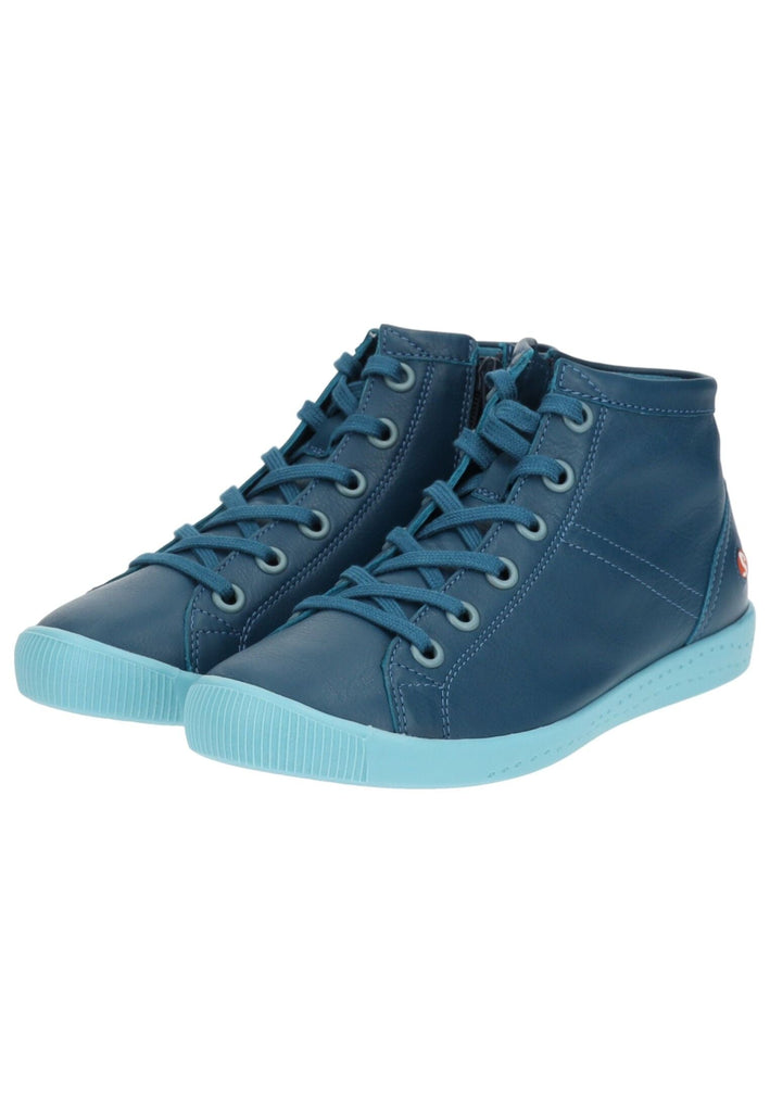 softinos Sneaker Leder Denim
