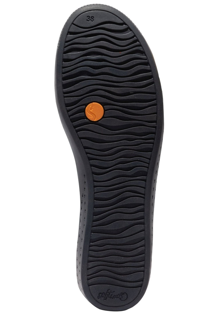 softinos Sneaker Leder Denim Warmfutter