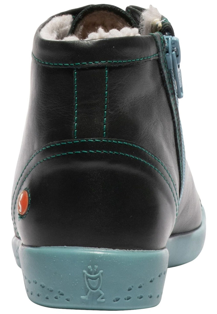 softinos Sneaker Leder Forest Warmfutter