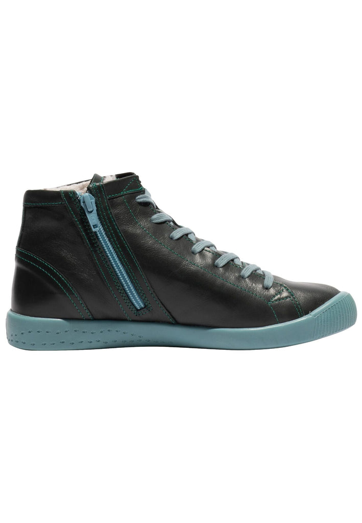 softinos Sneaker Leder Forest Warmfutter