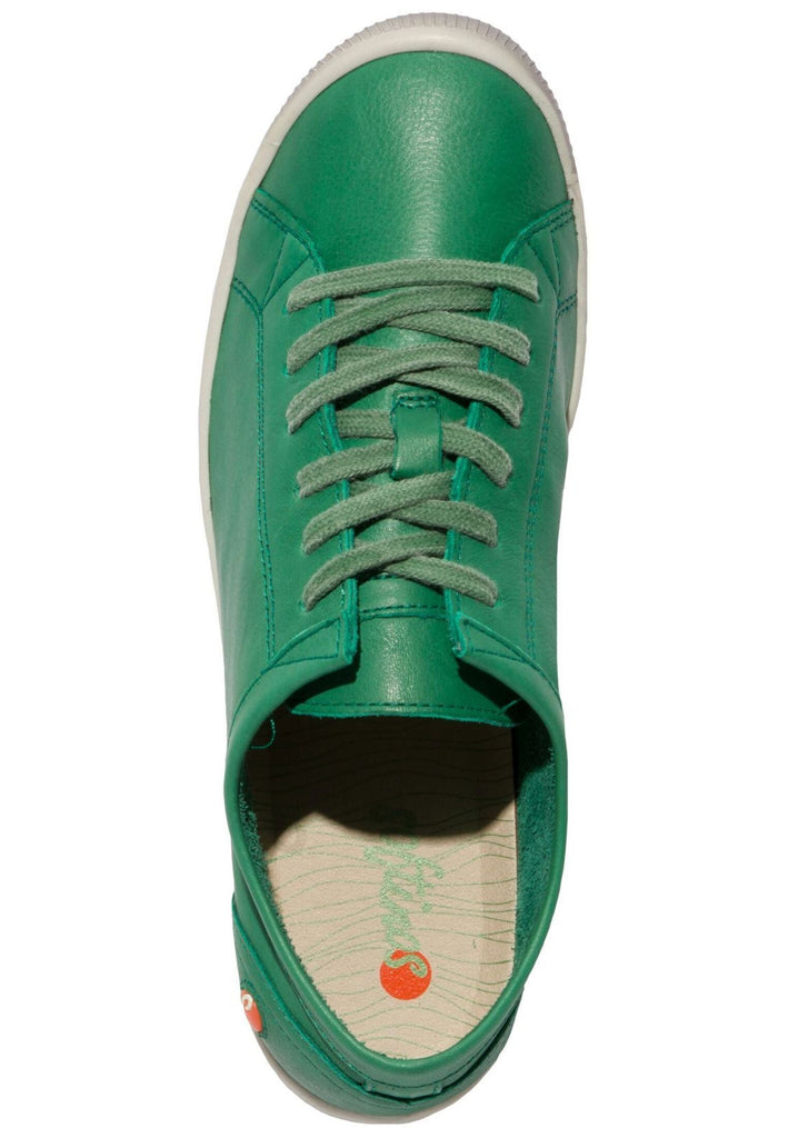 softinos Sneaker Leder Grün/Kombi