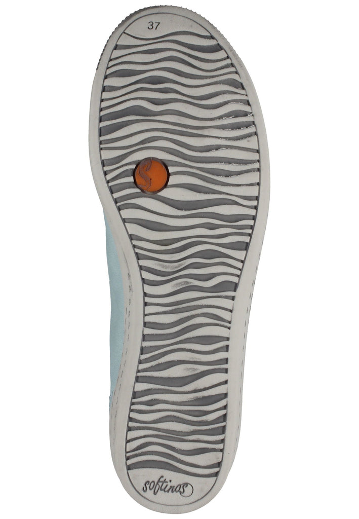 softinos Sneaker Leder Hellblau