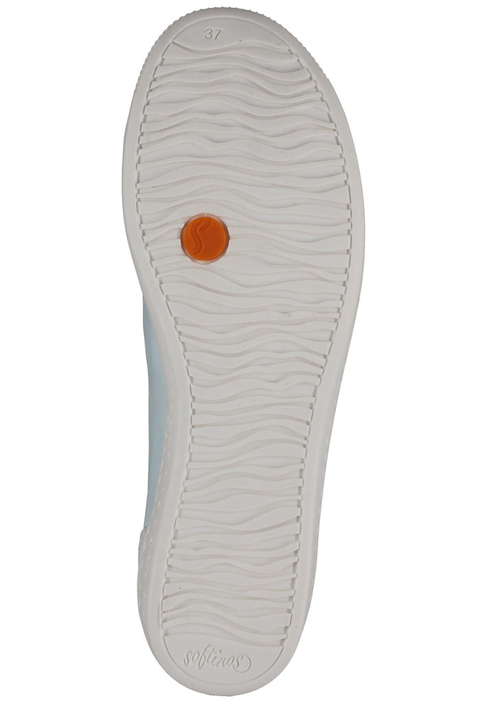 softinos Sneaker Leder Hellblau