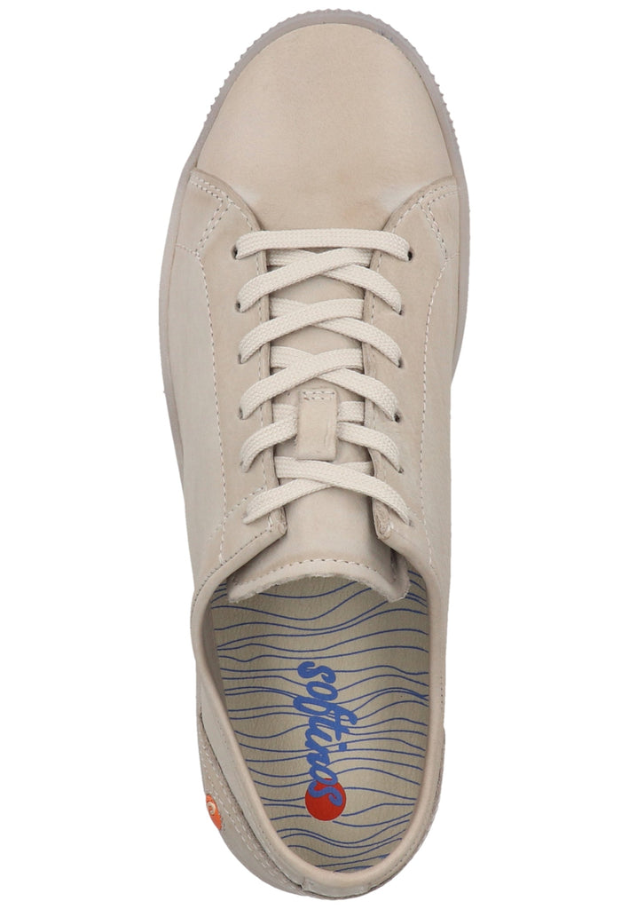 softinos Sneaker Leder Hellgrau