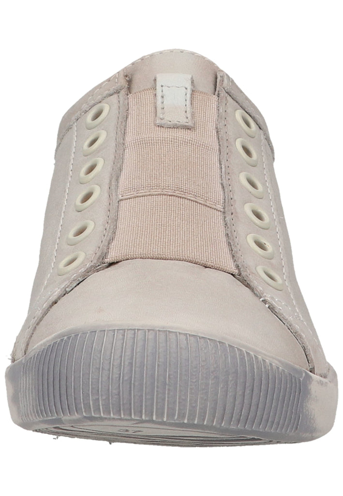 softinos Sneaker Leder Hellgrau
