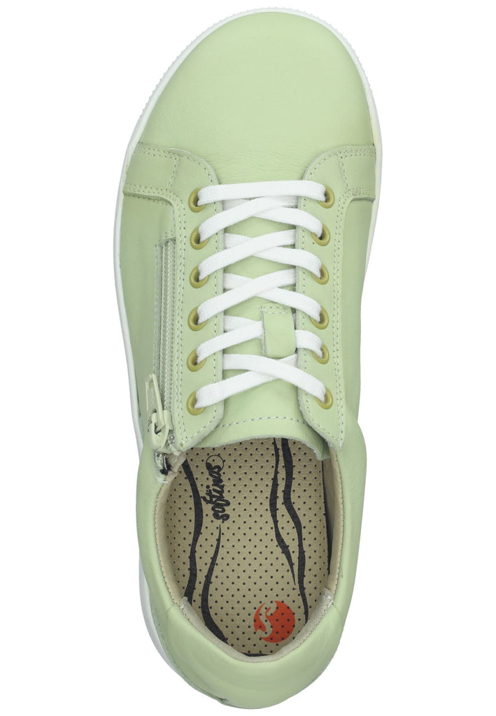 softinos Sneaker Leder Hellgrün