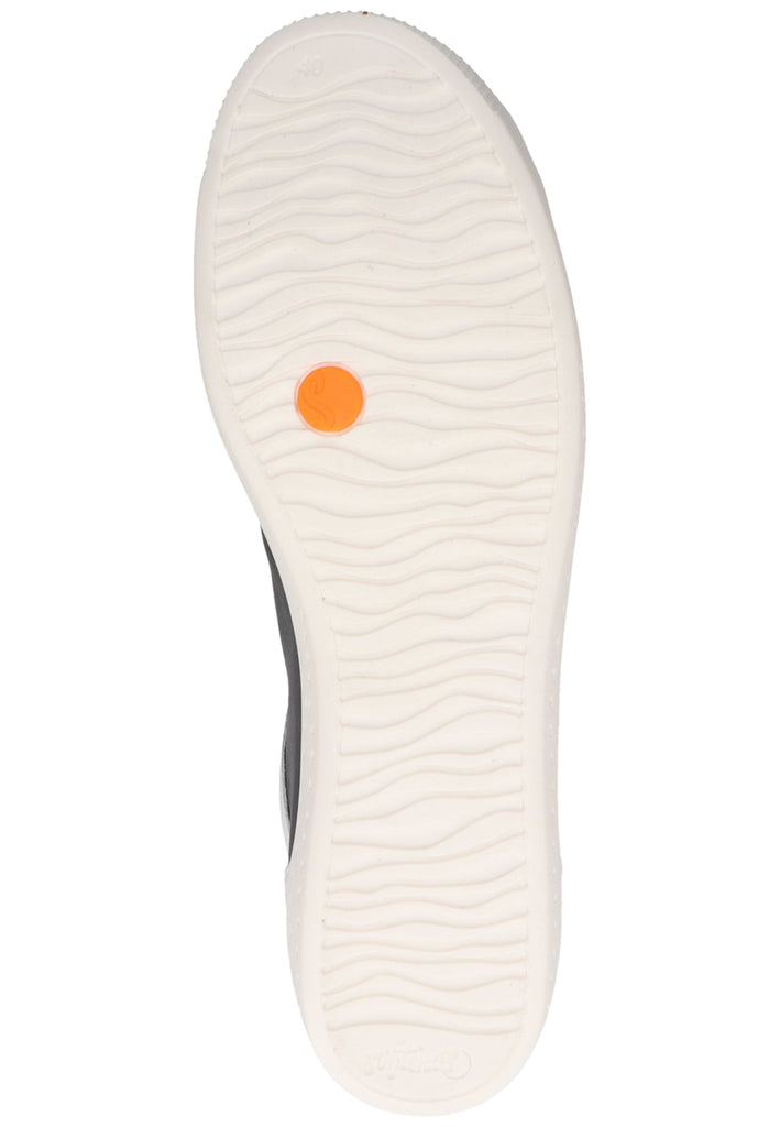 softinos Sneaker Leder Navy/Weiß