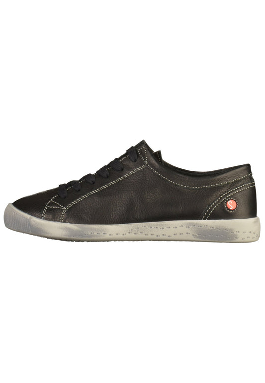 softinos Sneaker Leder Schwarz