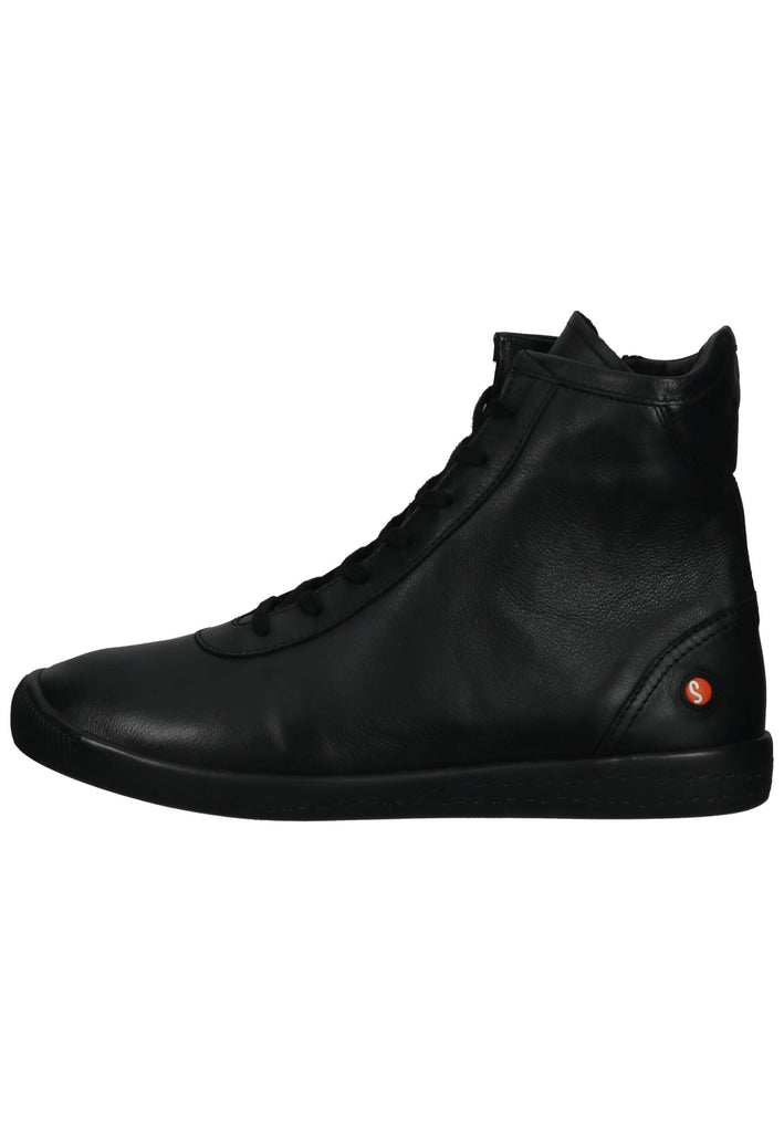 softinos Sneaker Leder Schwarz