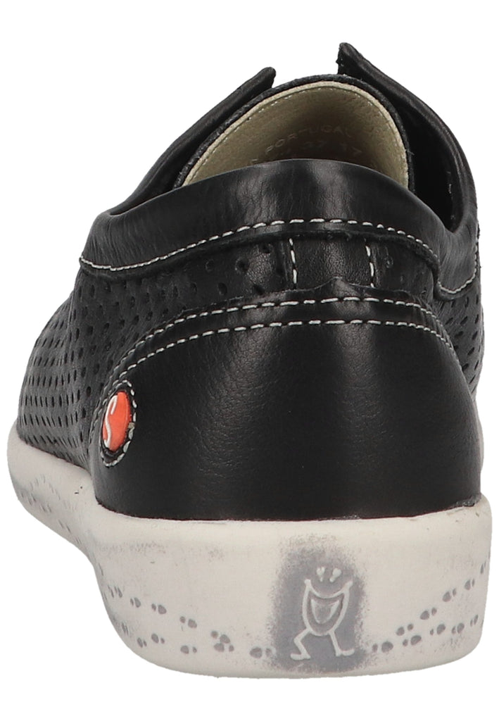 softinos Sneaker Leder Schwarz