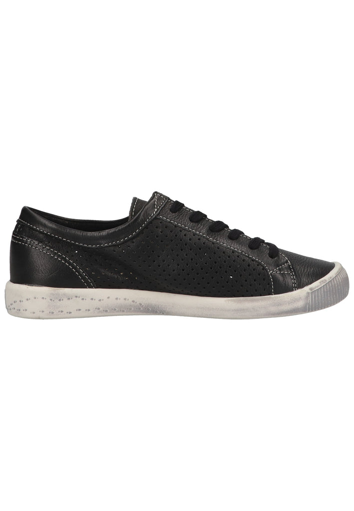 softinos Sneaker Leder Schwarz