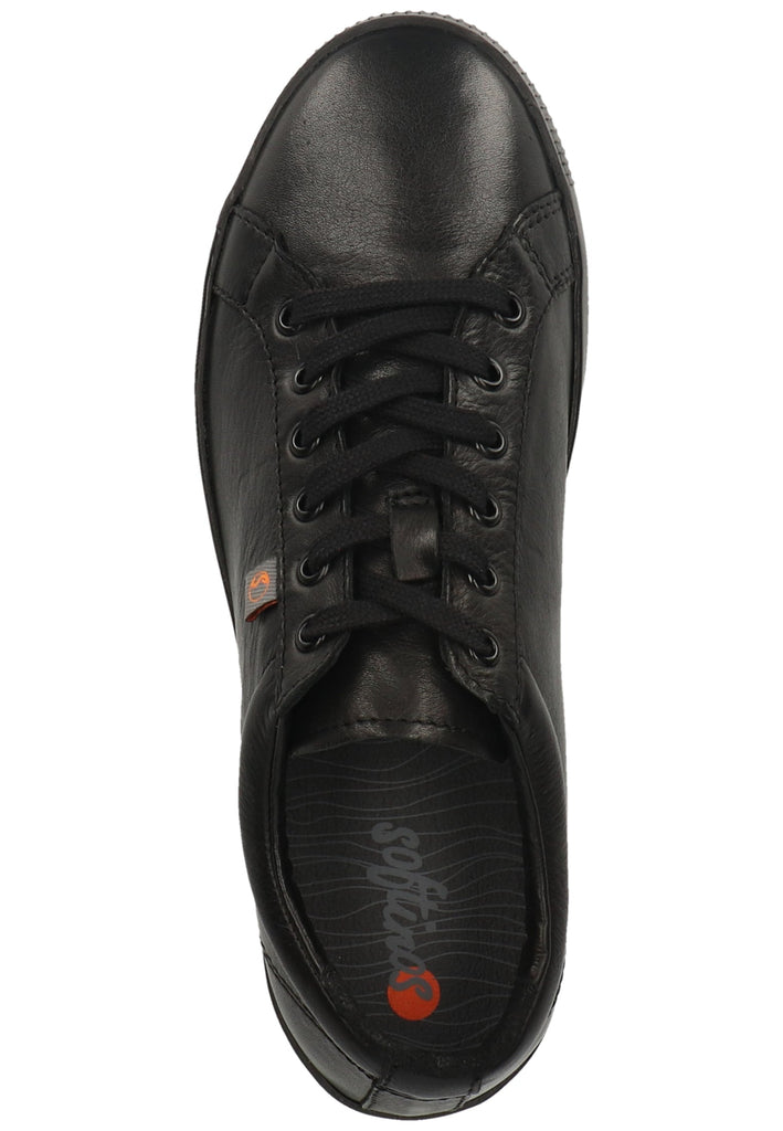 softinos Sneaker Leder Schwarz