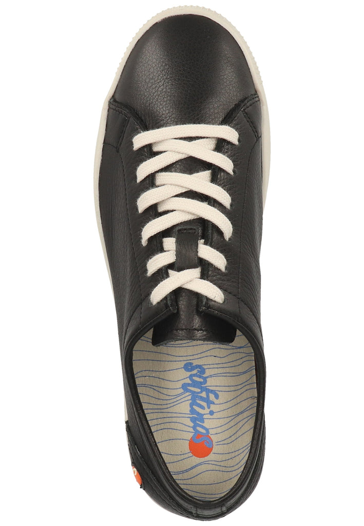 softinos Sneaker Leder Schwarz