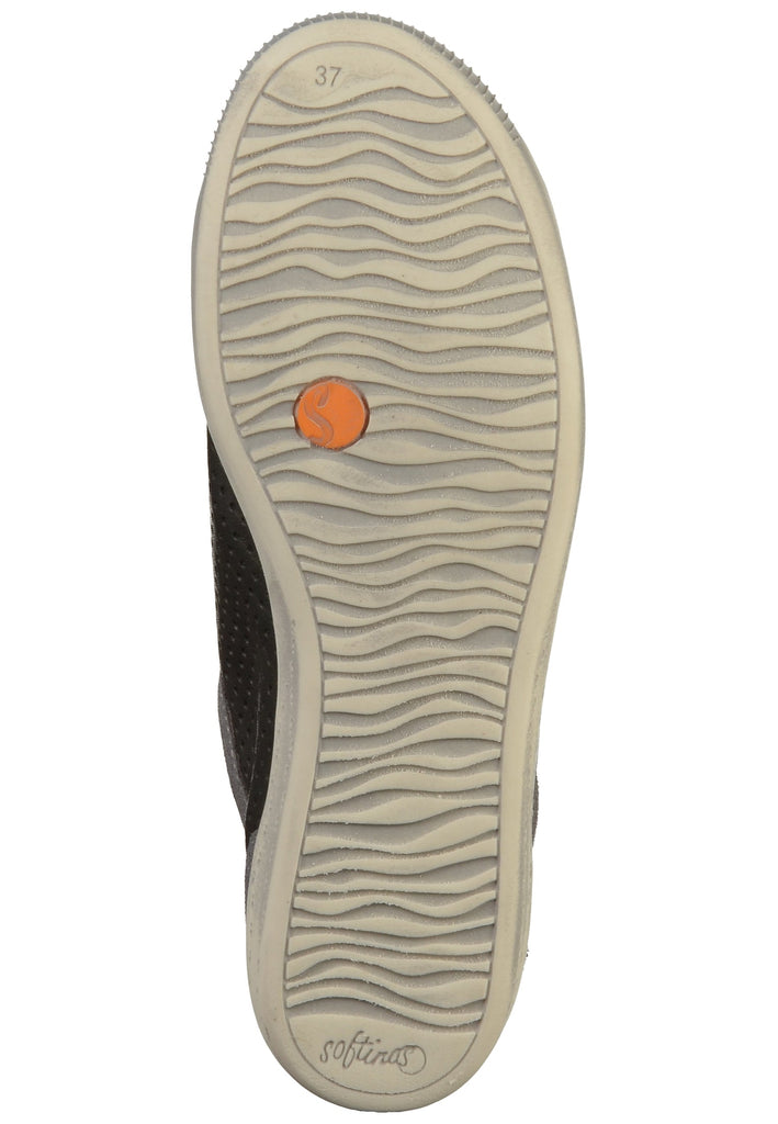 softinos Sneaker Leder Schwarz