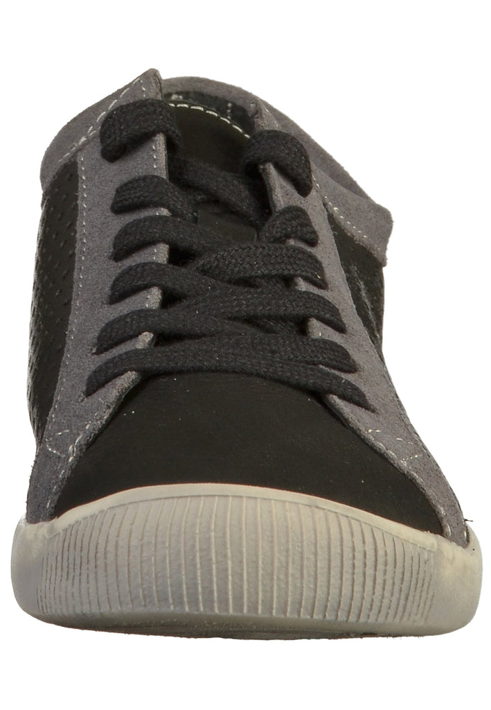 softinos Sneaker Leder Schwarz