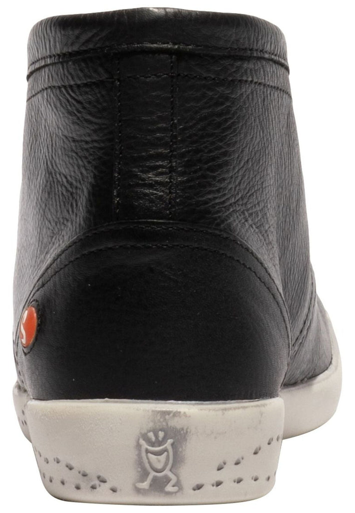 softinos Sneaker Leder Schwarz