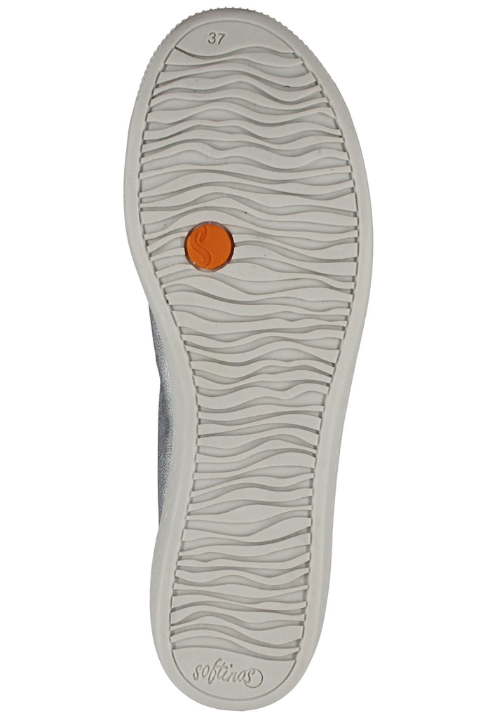softinos Sneaker Leder Silber