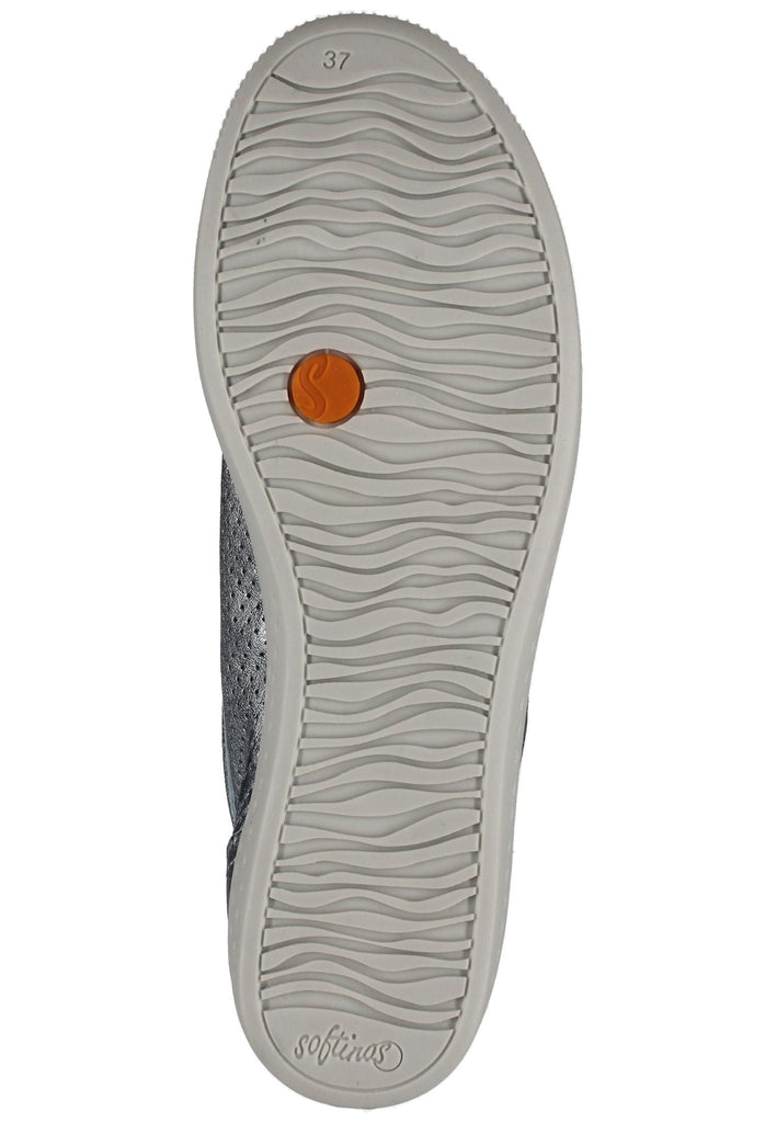 softinos Sneaker Leder Silber