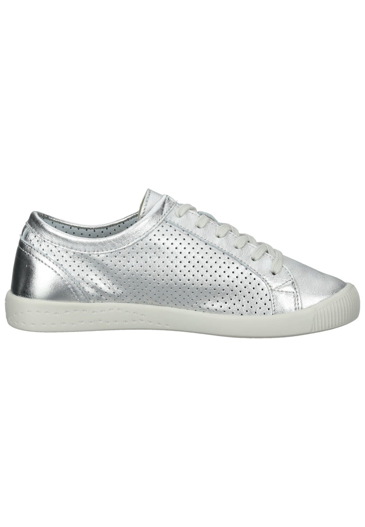 softinos Sneaker Leder Silber