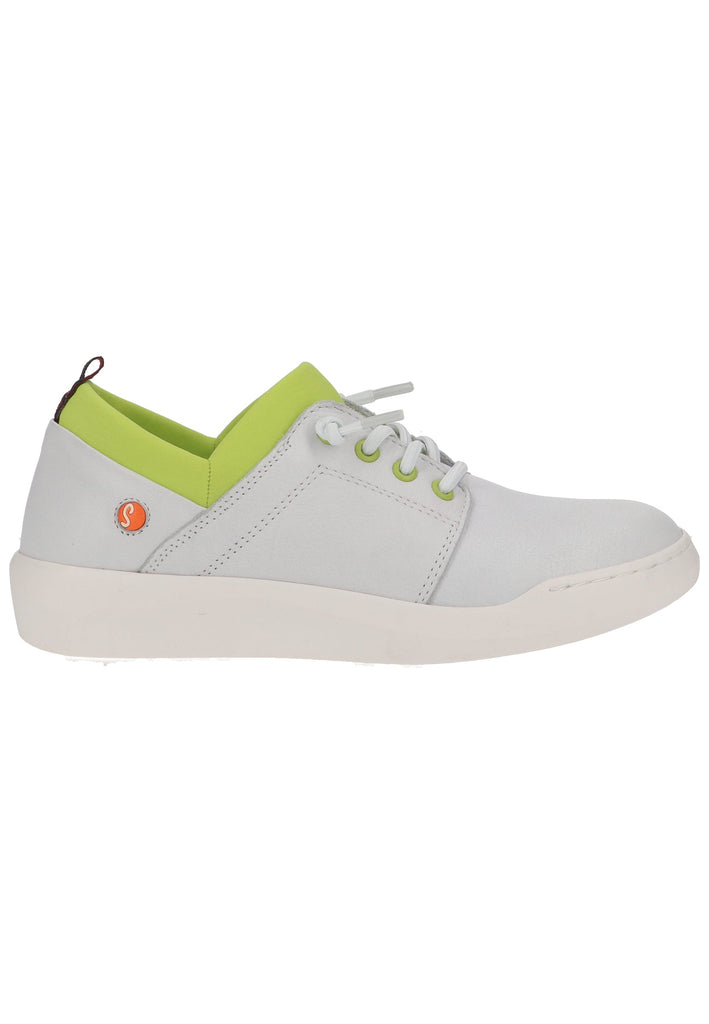 softinos Sneaker Leder/Textil Weiß