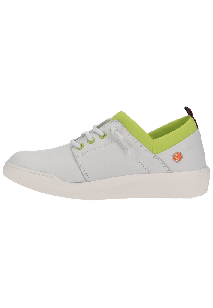 softinos Sneaker Leder/Textil Weiß