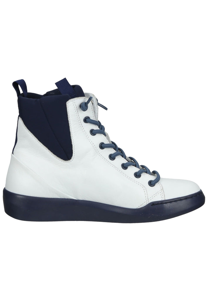 softinos Sneaker Leder Weiß