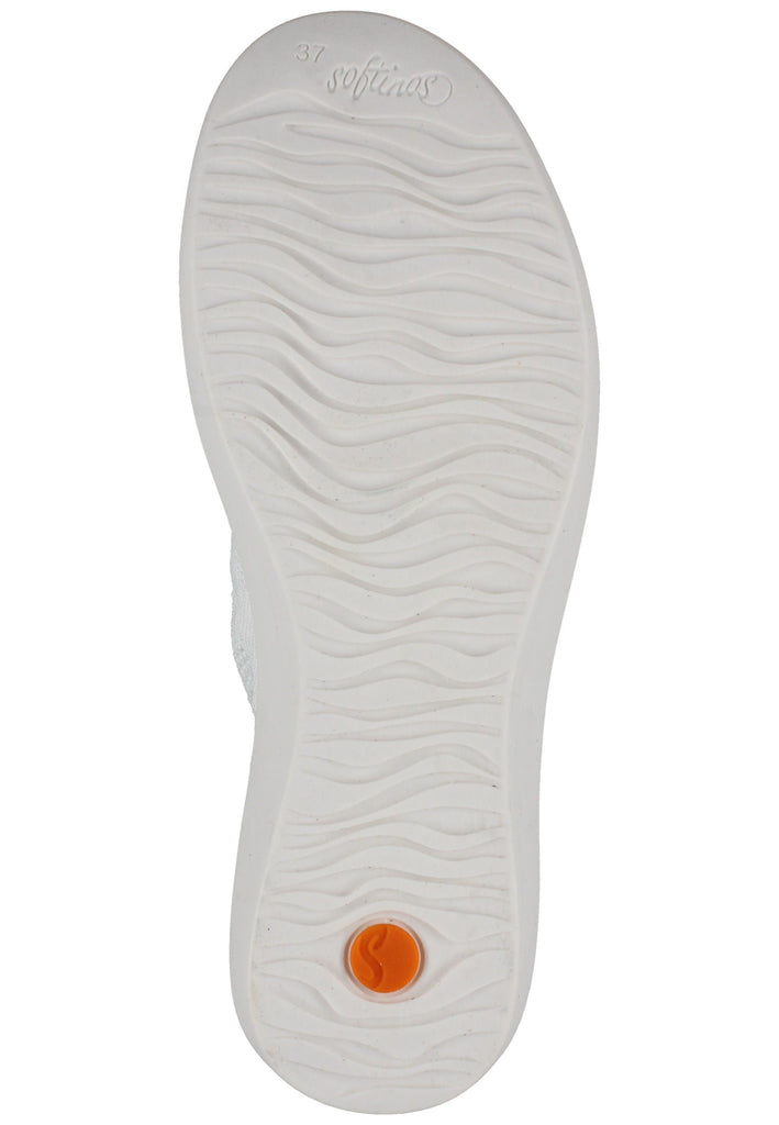 softinos Sneaker Leder Weiß