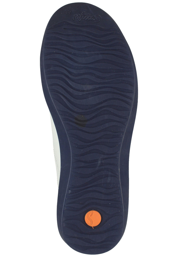 softinos Sneaker Leder Weiß