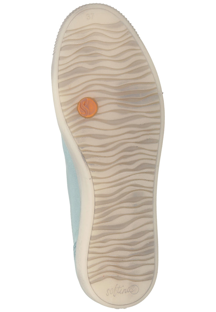 softinos Sneaker Lederimitat Grau