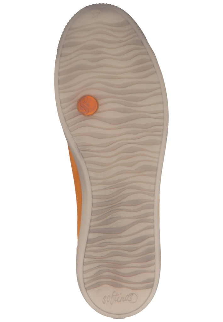 softinos Sneaker Lederimitat Orange