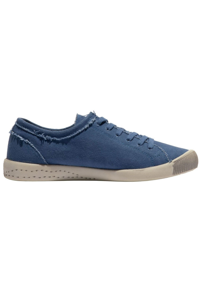 softinos Sneaker Lederimitat/Textil Blau