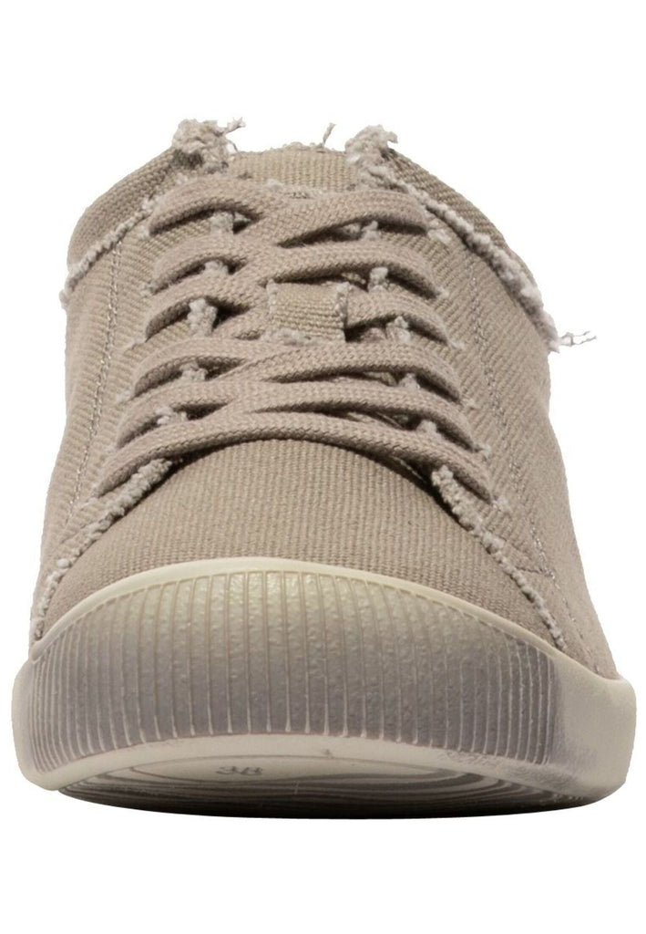 softinos Sneaker Lederimitat/Textil Grau