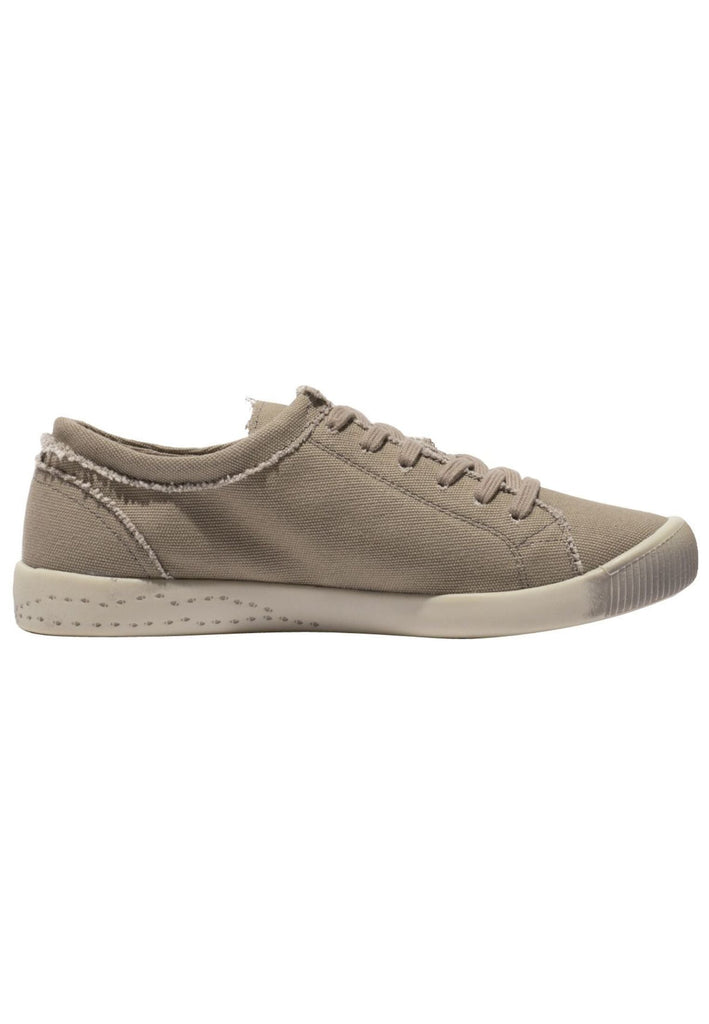 softinos Sneaker Lederimitat/Textil Grau
