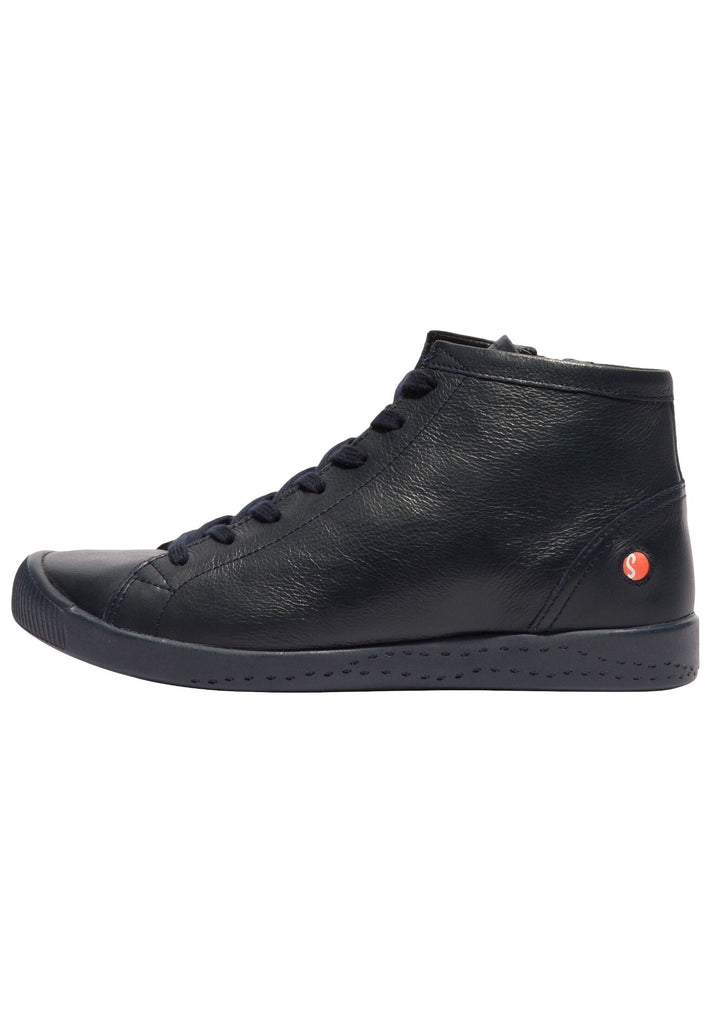 Sneaker softinos Sneaker Leder Navy Warmfutter