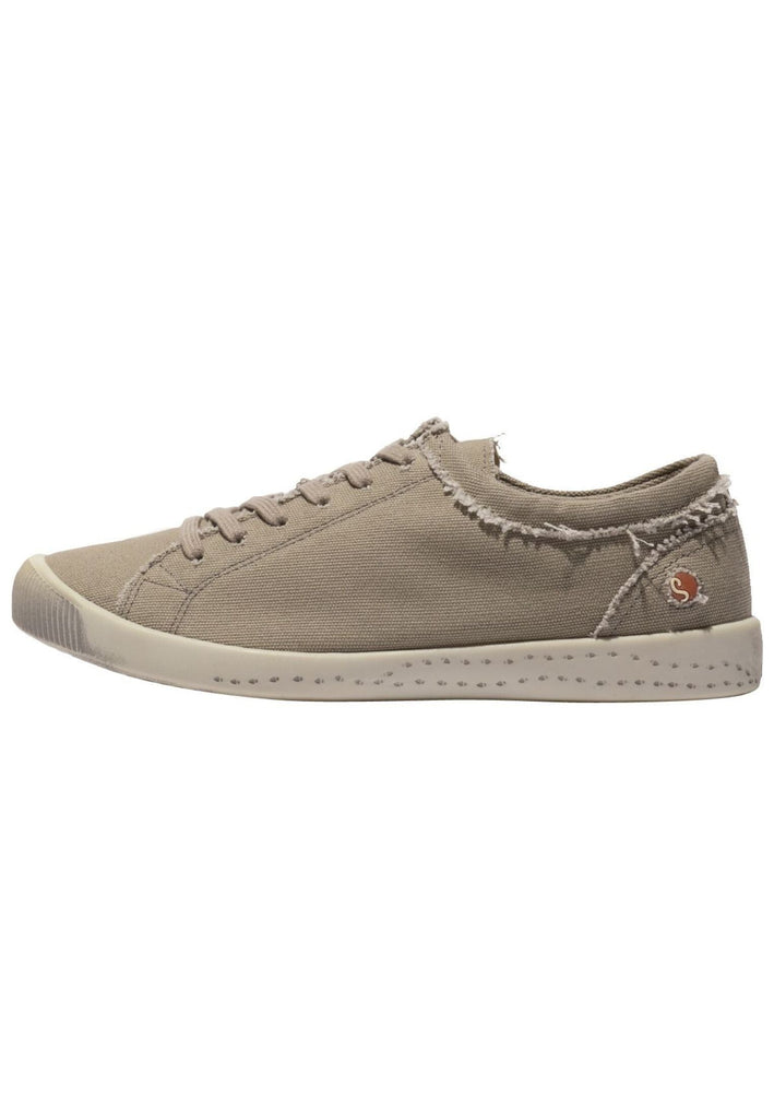 Sneaker softinos Sneaker Lederimitat/Textil Grau