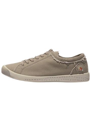 Sneaker softinos Sneaker Lederimitat/Textil Grau