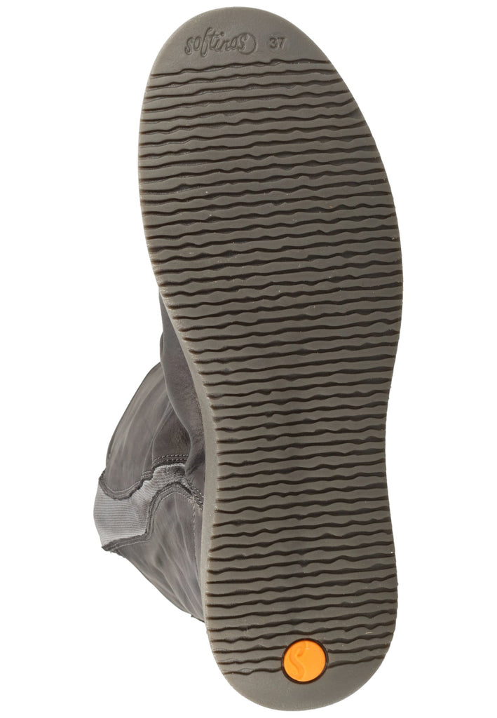 softinos Stiefel Leder Anthracite