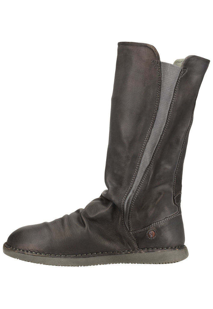 Stiefel softinos Stiefel Leder Anthracite