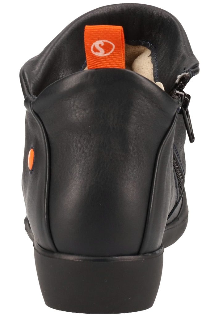 softinos Stiefelette Glattleder Navy