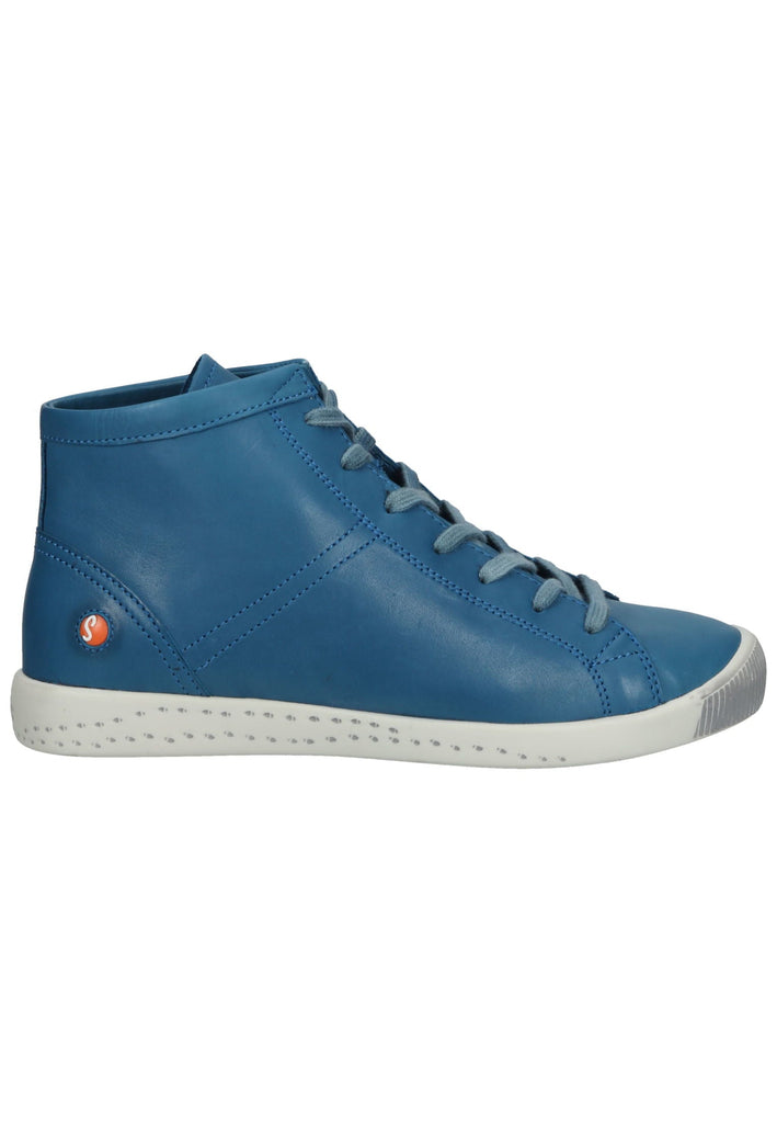 softinos Stiefelette Leder Blau