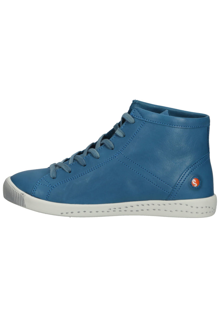 softinos Stiefelette Leder Blau