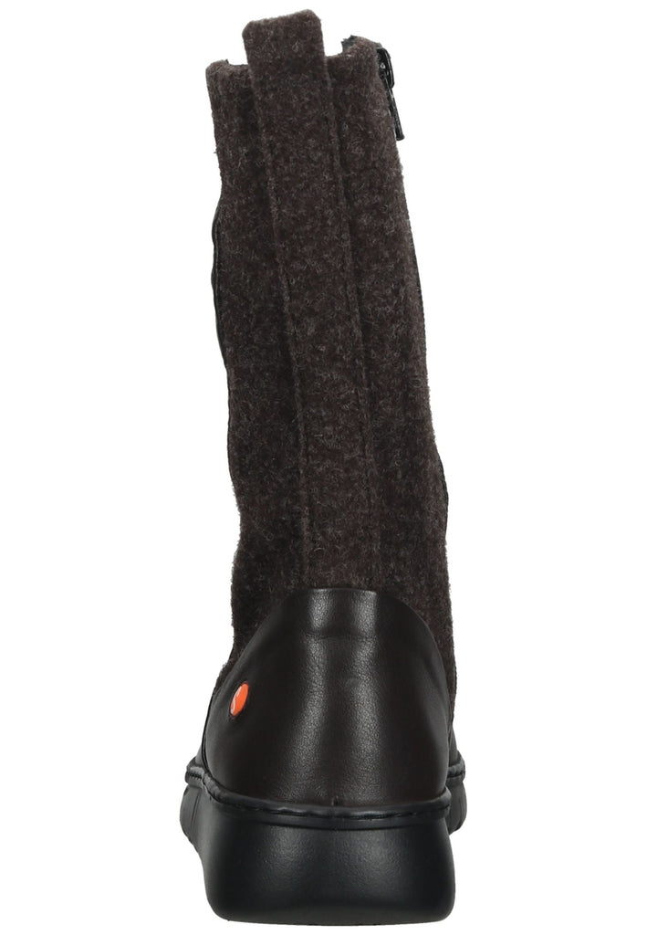 softinos Stiefelette Leder Braun