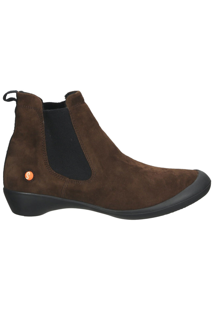 softinos Stiefelette Leder Braun