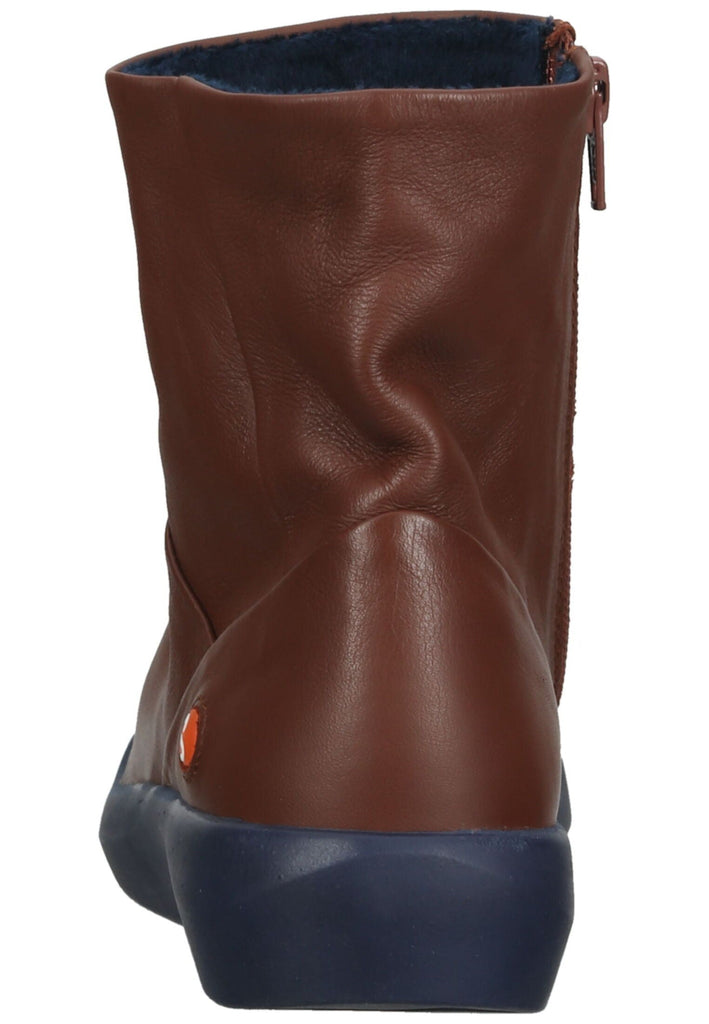 softinos Stiefelette Leder Cognac Warmfutter