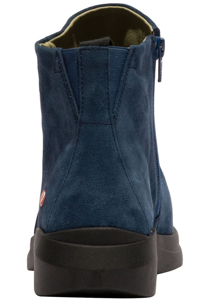 softinos Stiefelette Leder Denim