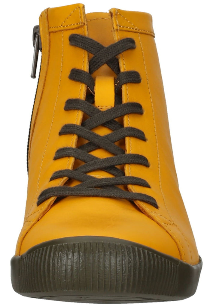 softinos Stiefelette Leder Gelb